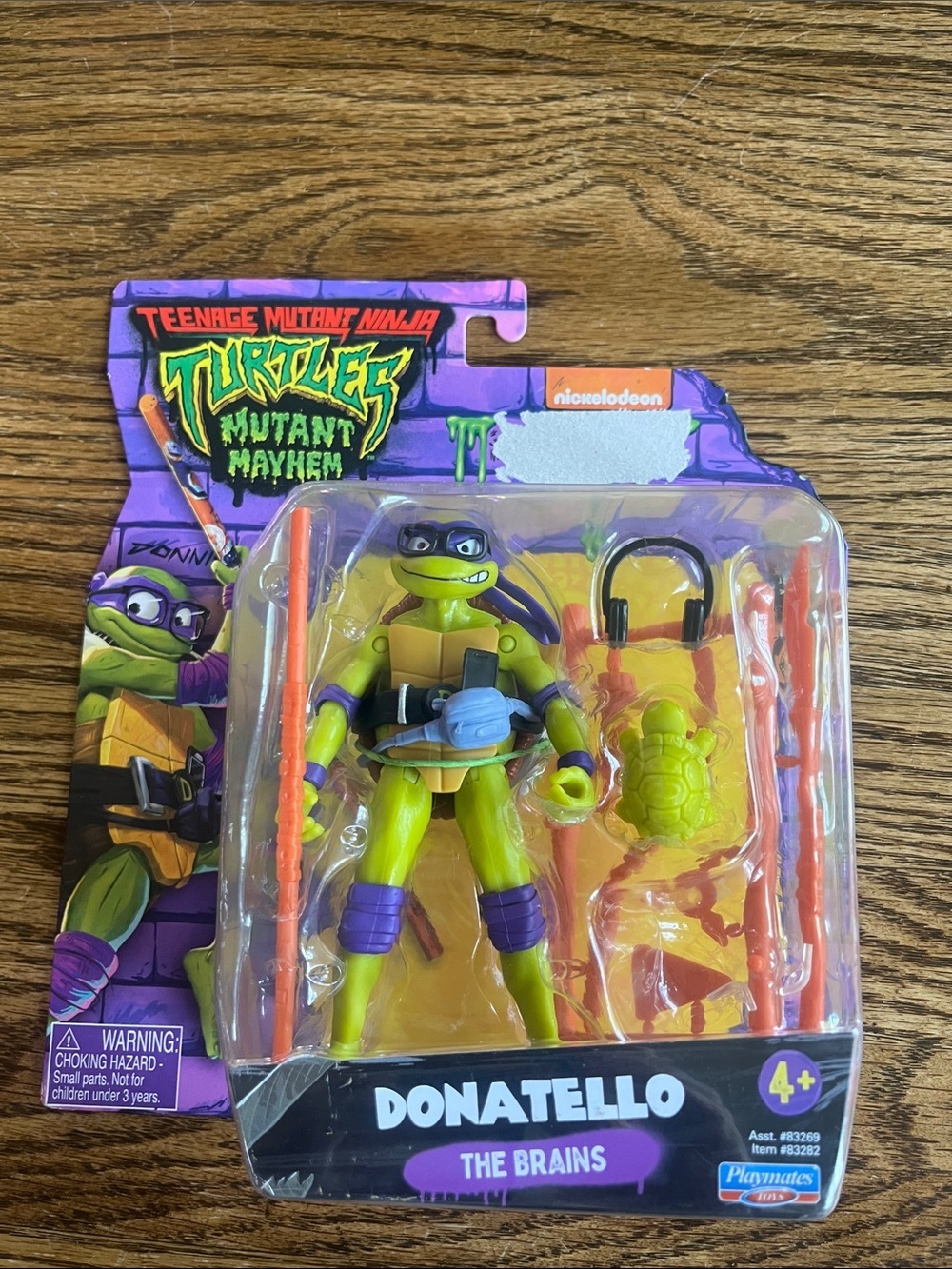 Nickelodeon Donatello Action Figure - Purple & Green